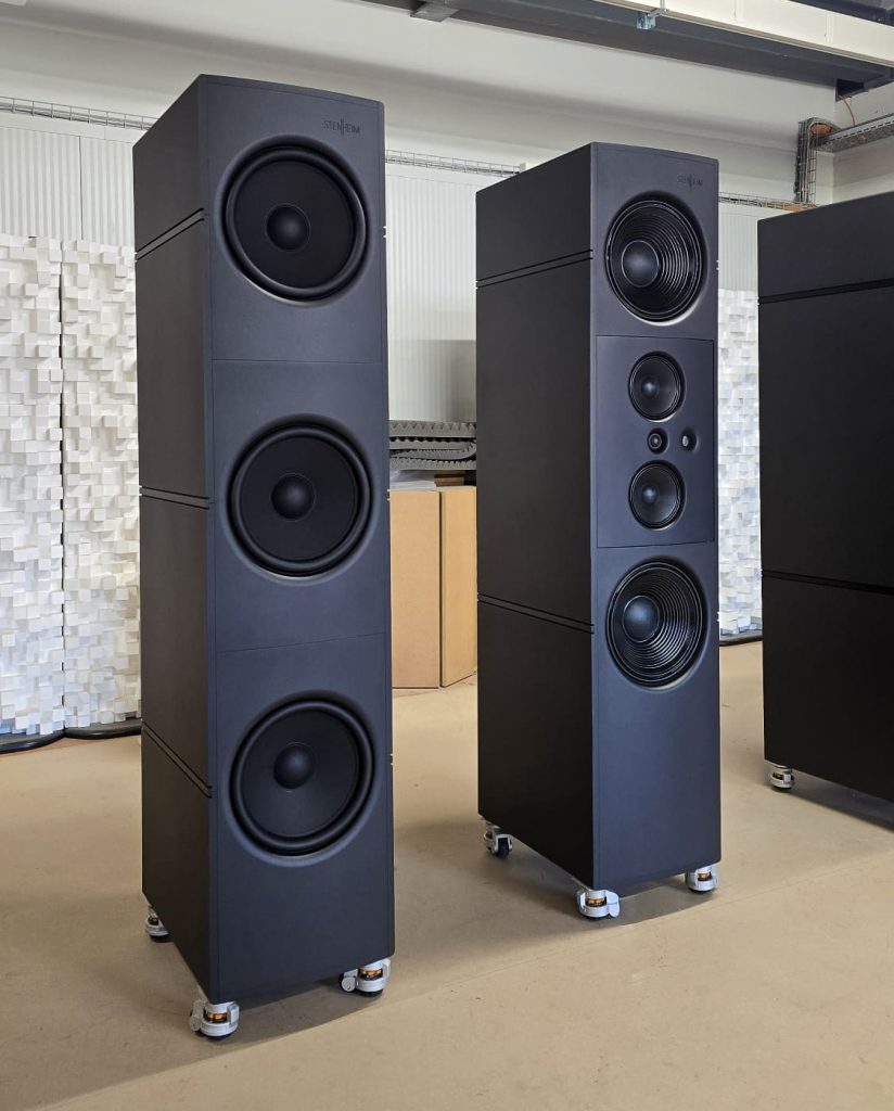 Stenheim Reference Statement Speakers — Full Black – Ultimate High-Fidelity